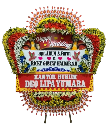 Bunga Papan Wedding