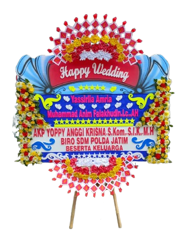 Bunga Papan Wedding